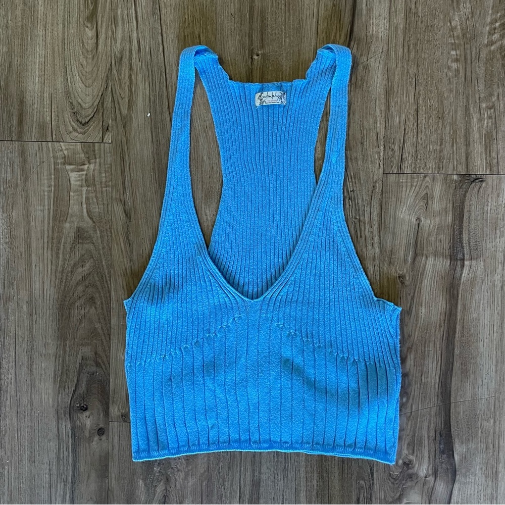 Free People Intimately Tank Top in Sky Blue
